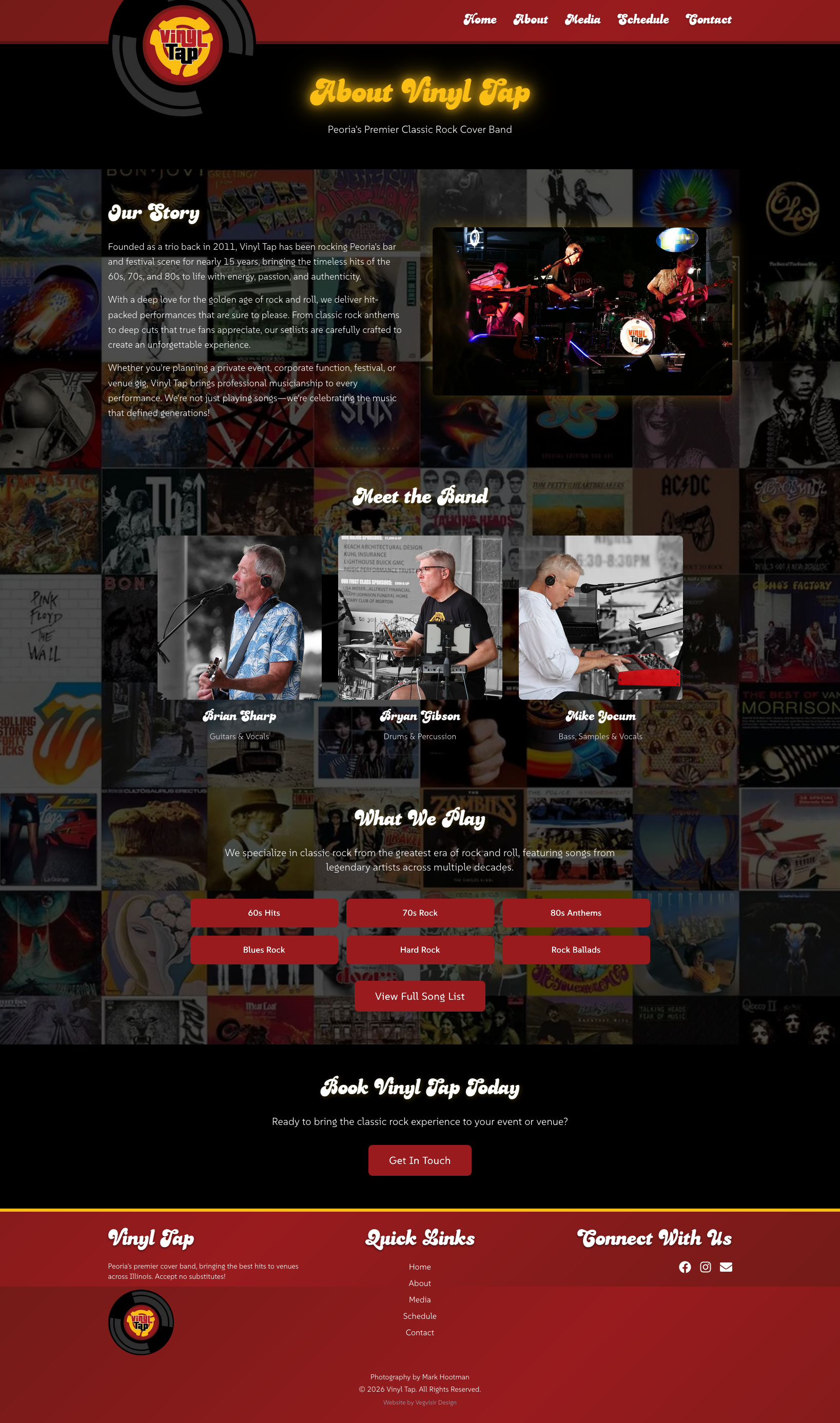 Vinyl Tap about page